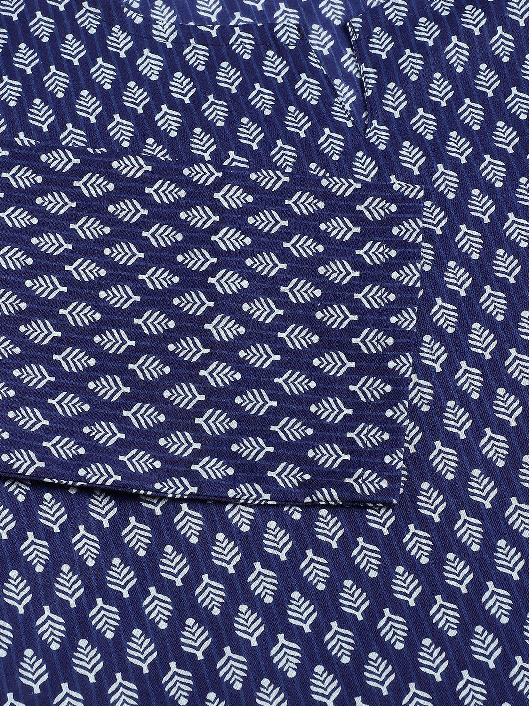 Blue Printed Loungewear/Nightwear