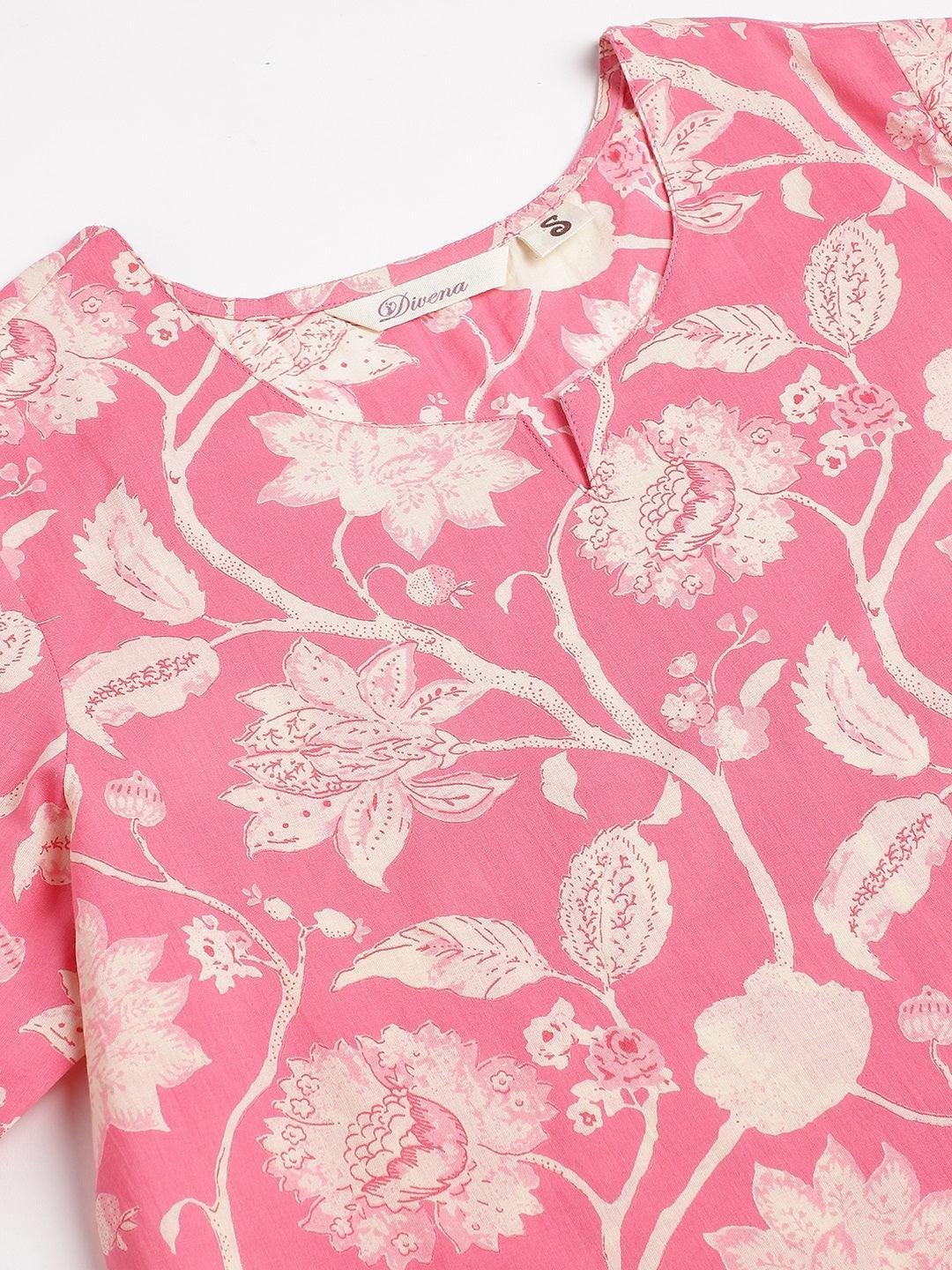 Pink Printed Loungewear/Nightwear