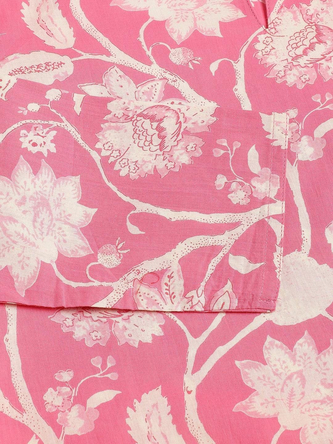 Pink Printed Loungewear/Nightwear