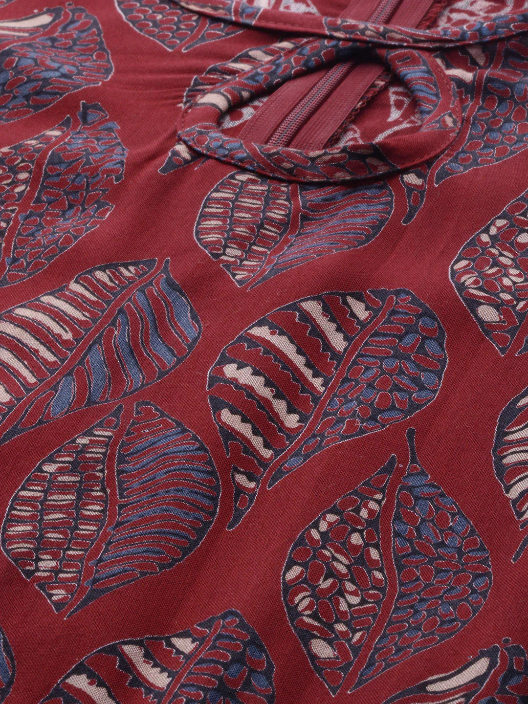 Fashion Maroon Rayon Jumpsuit