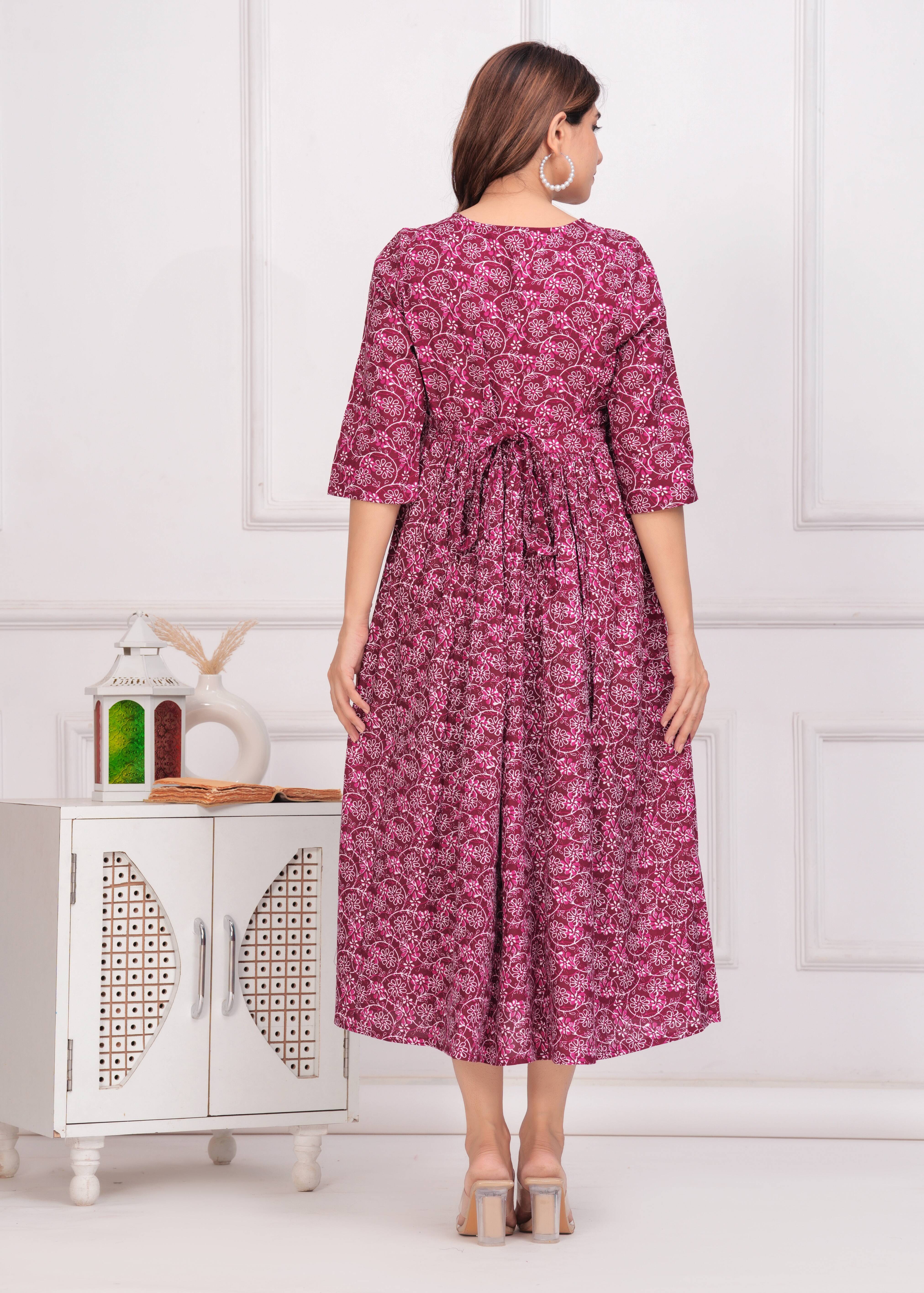 Feeding & Maternity Dress