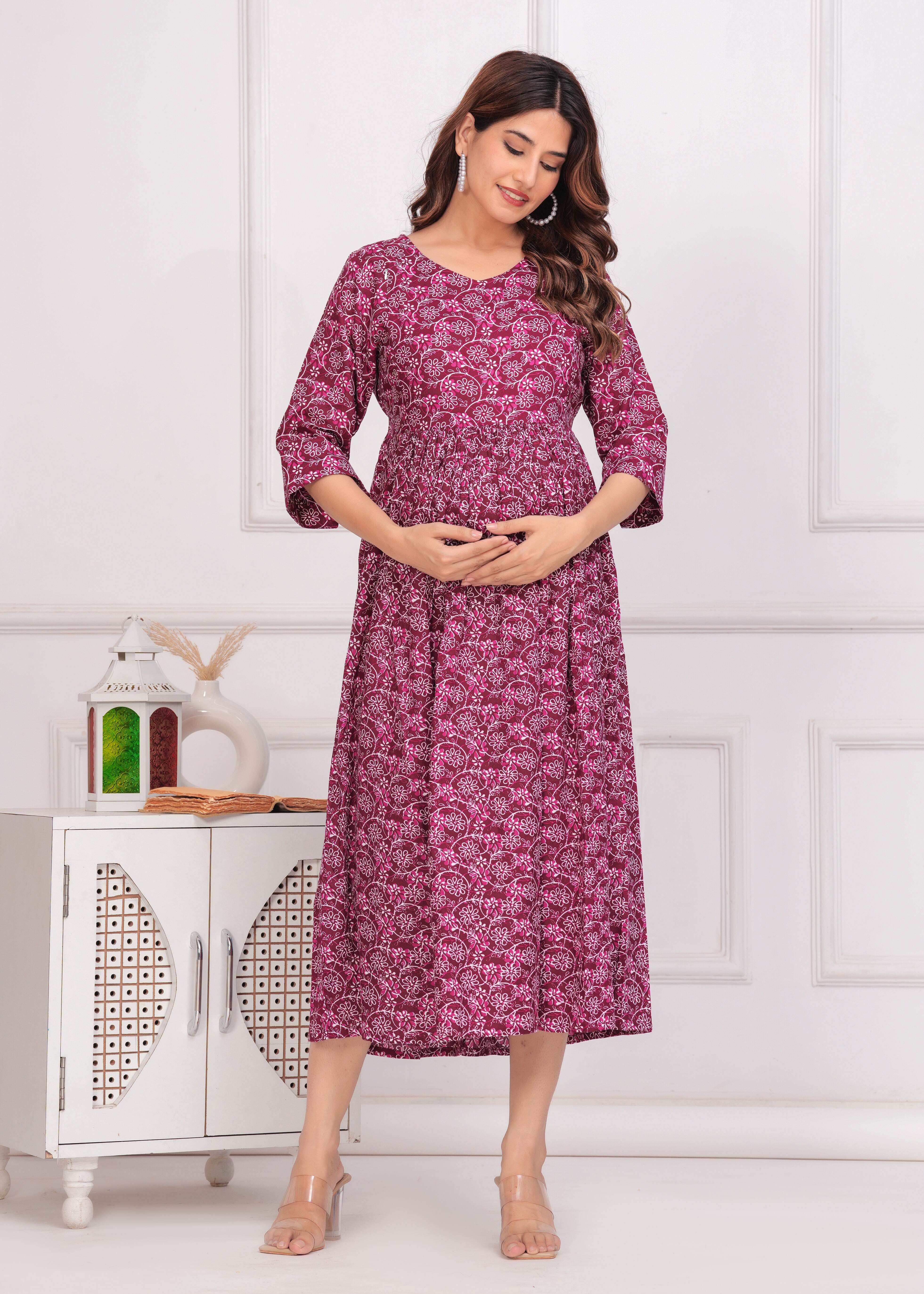 Feeding & Maternity Dress