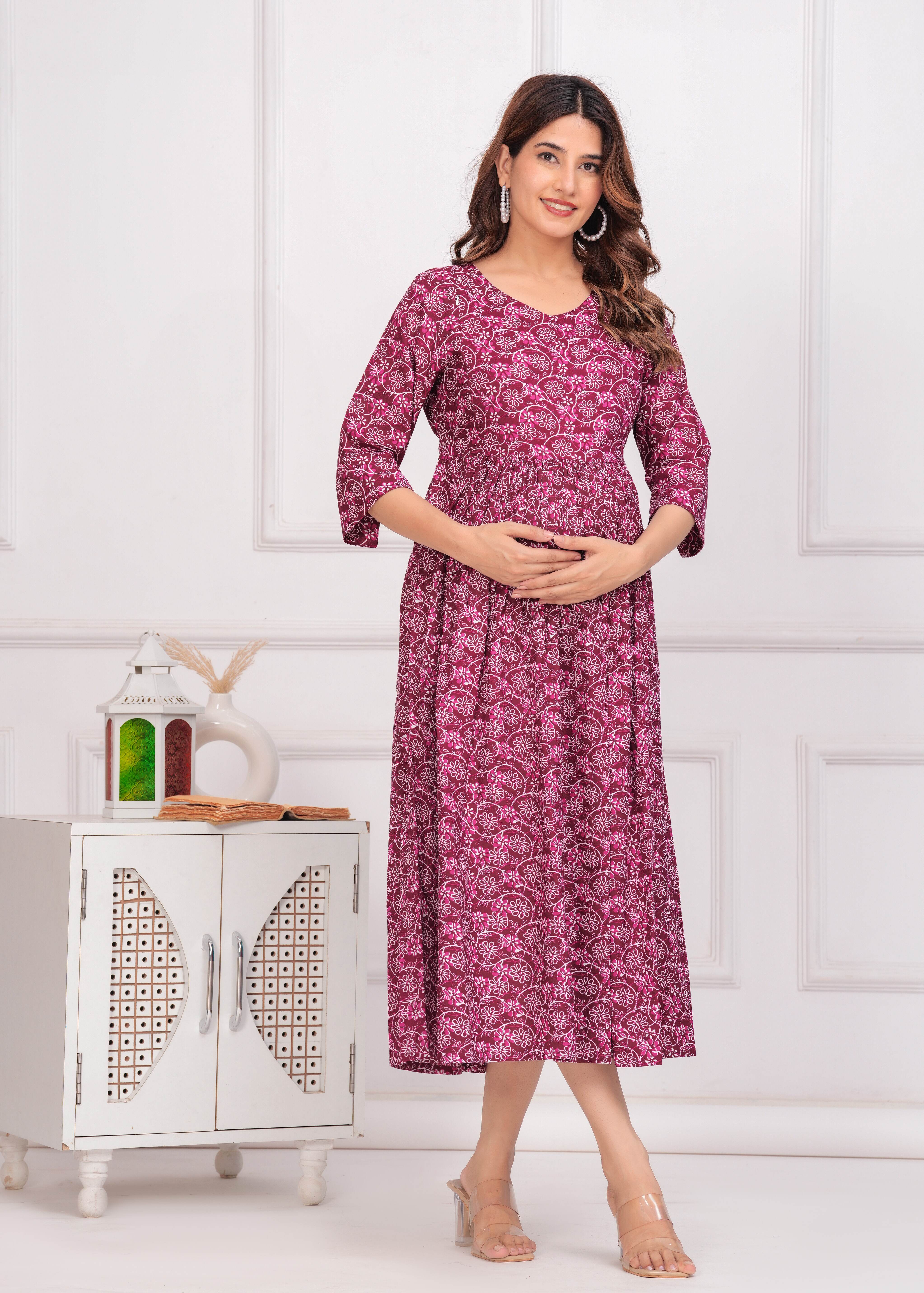Feeding & Maternity Dress