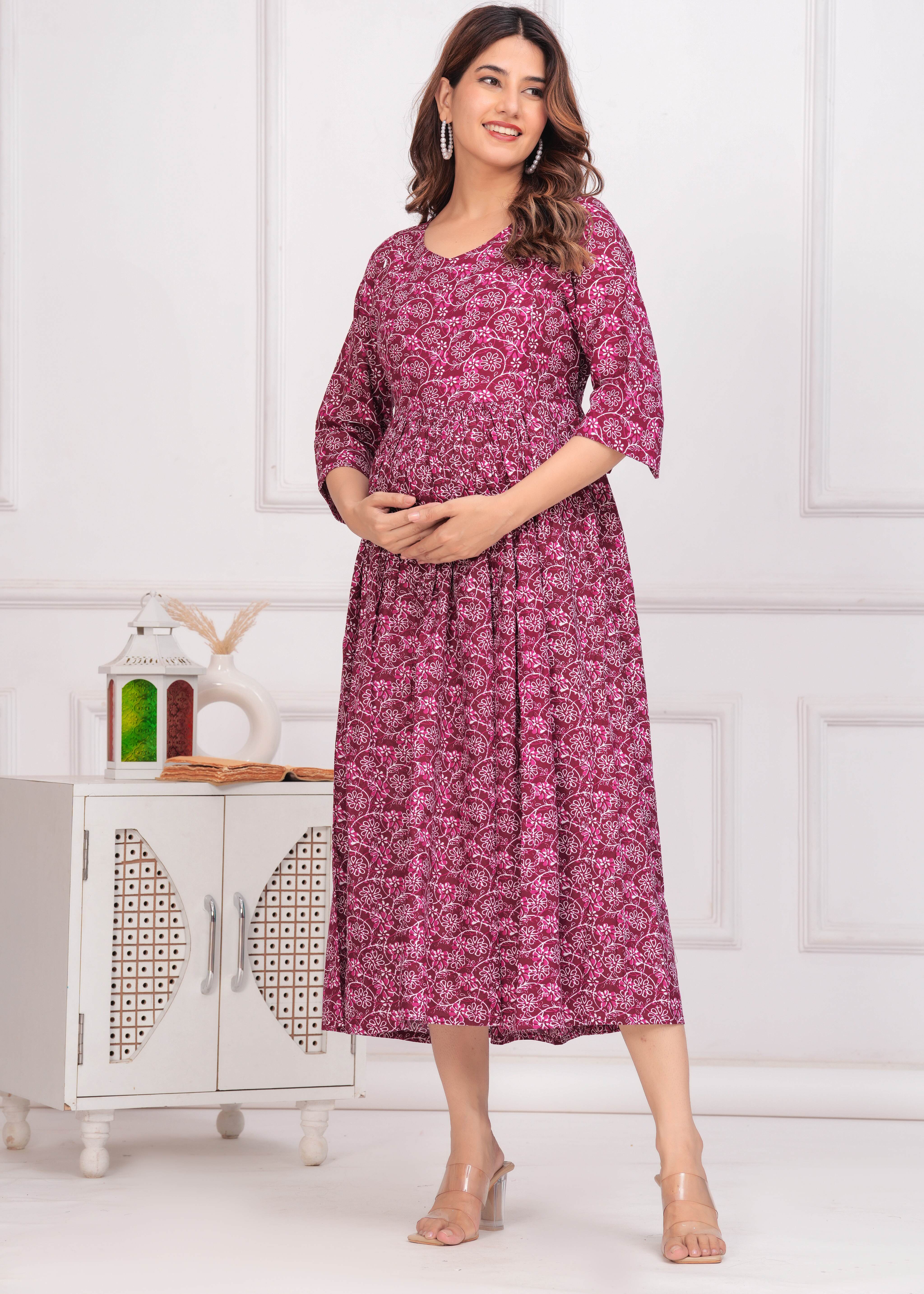 Feeding & Maternity Dress
