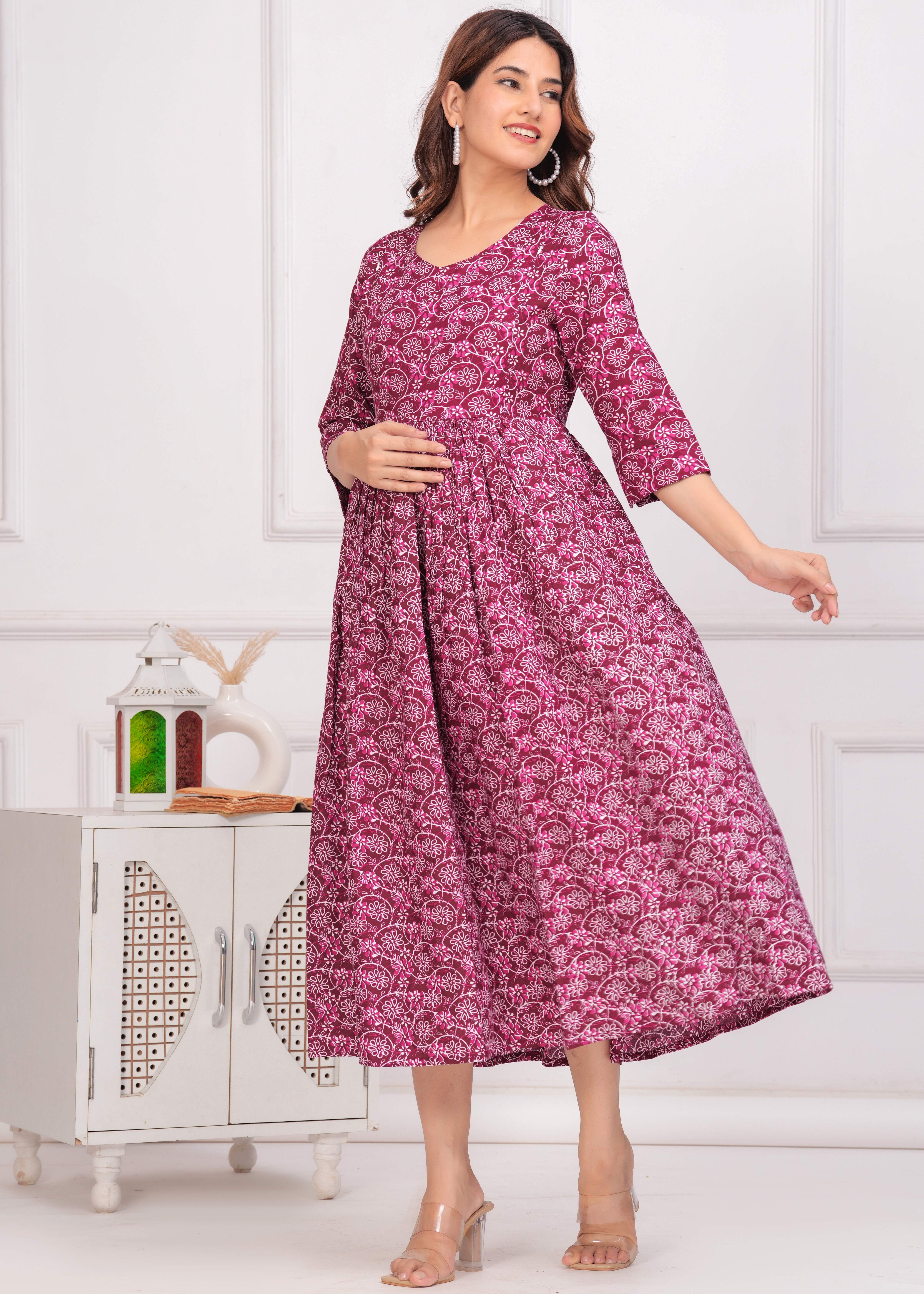 Feeding & Maternity Dress