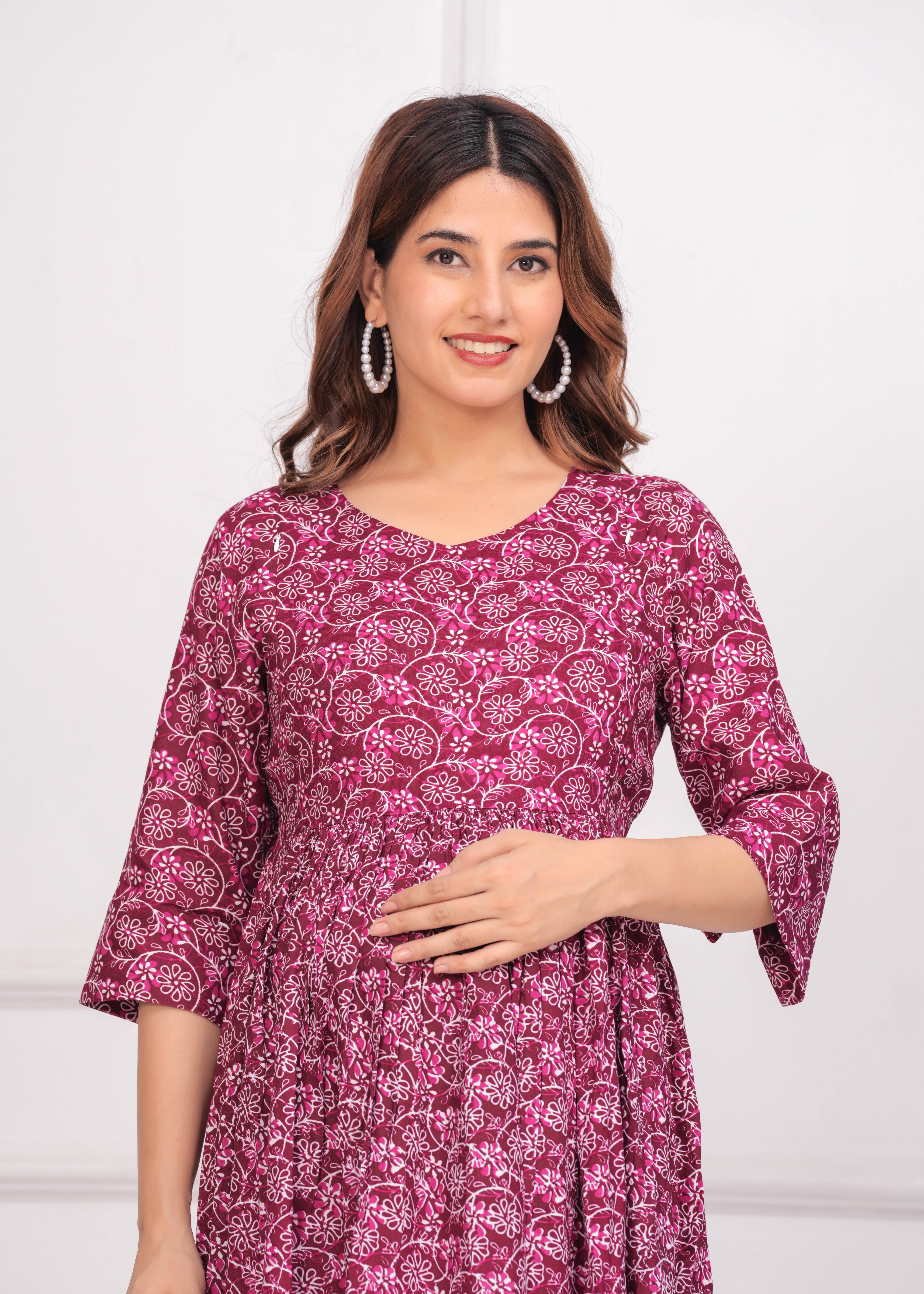 Feeding & Maternity Dress
