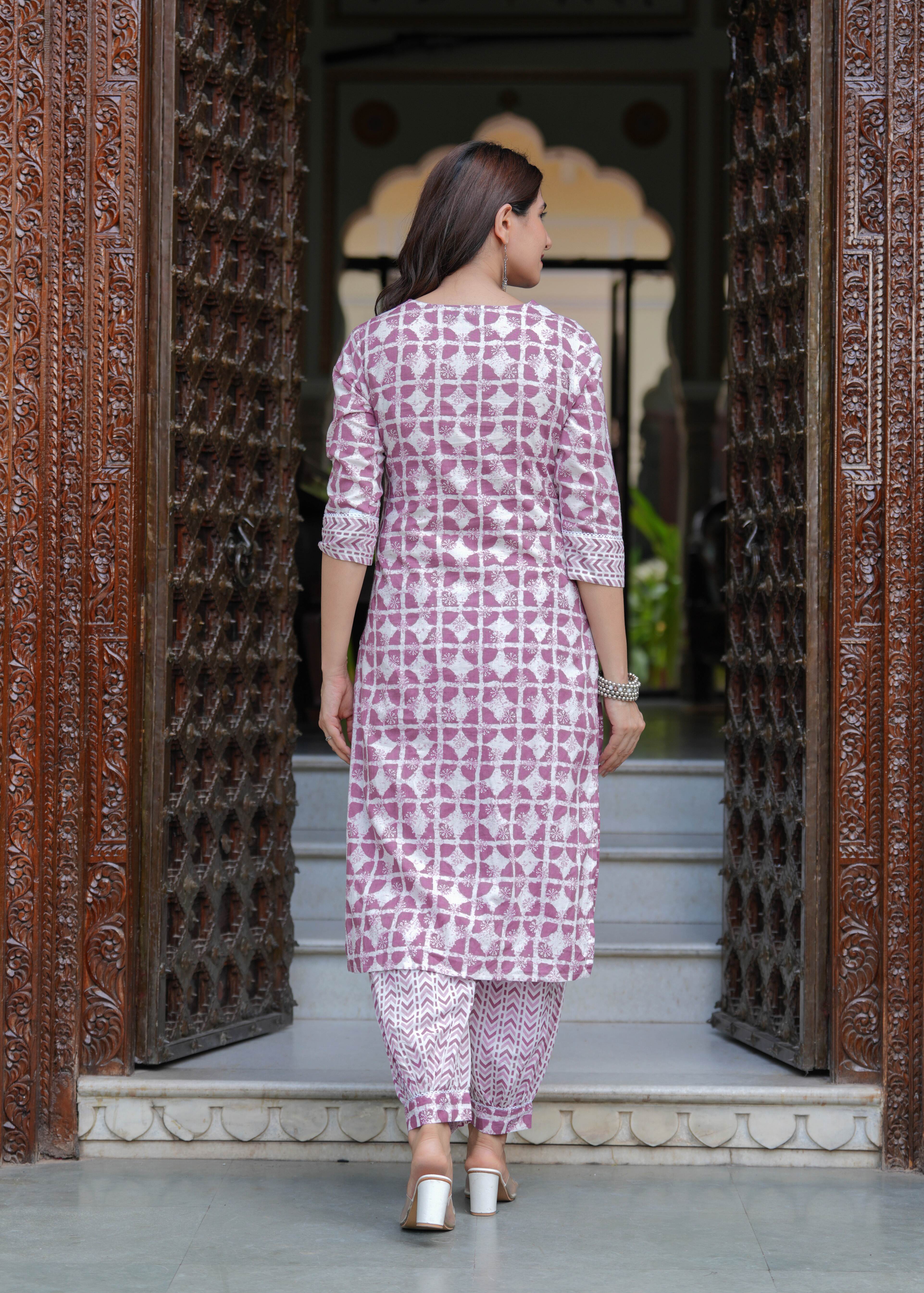 Rayon Light Pink A-Line Floral Printed Midi Dress