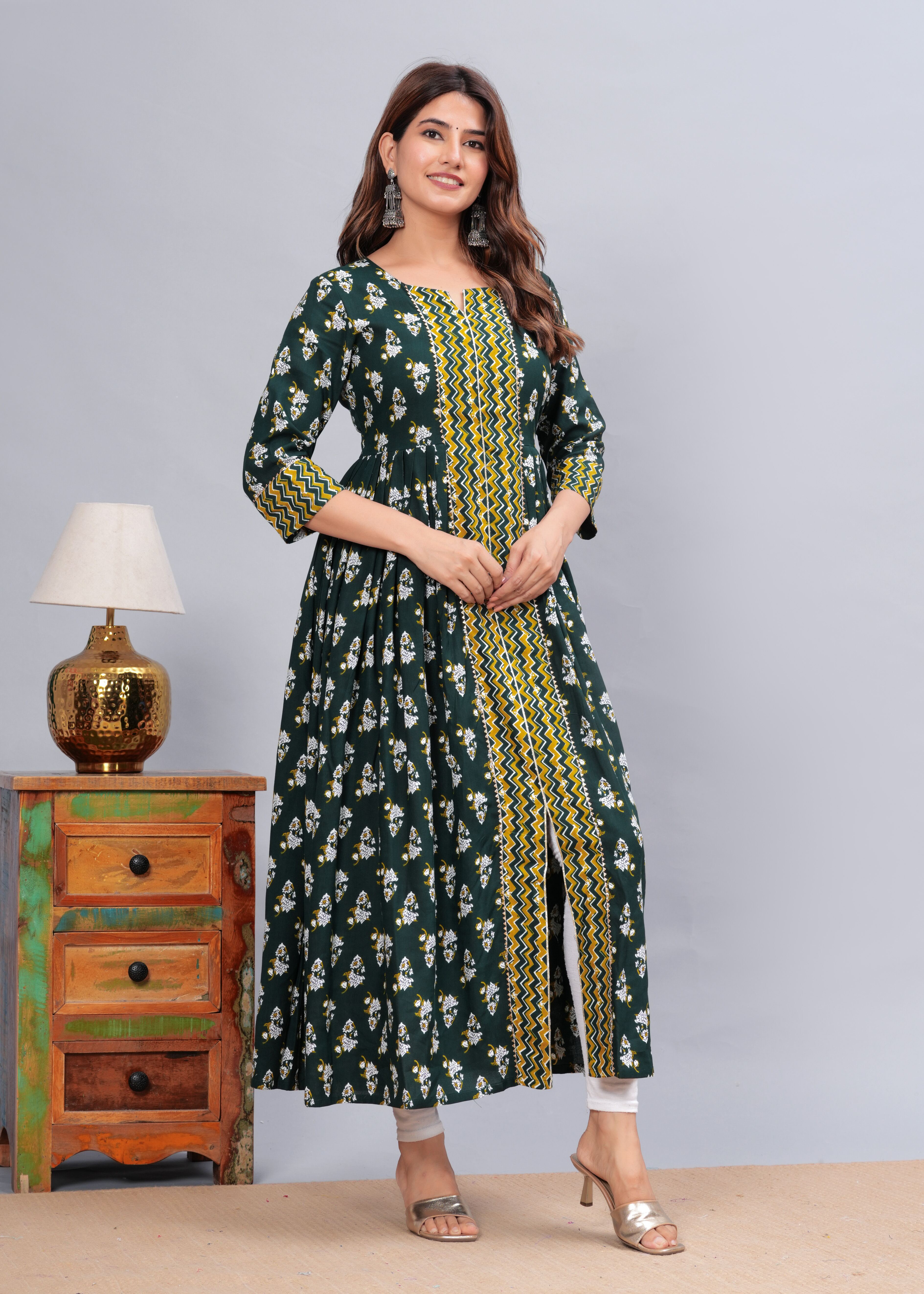 Women  Printed  Kurta
