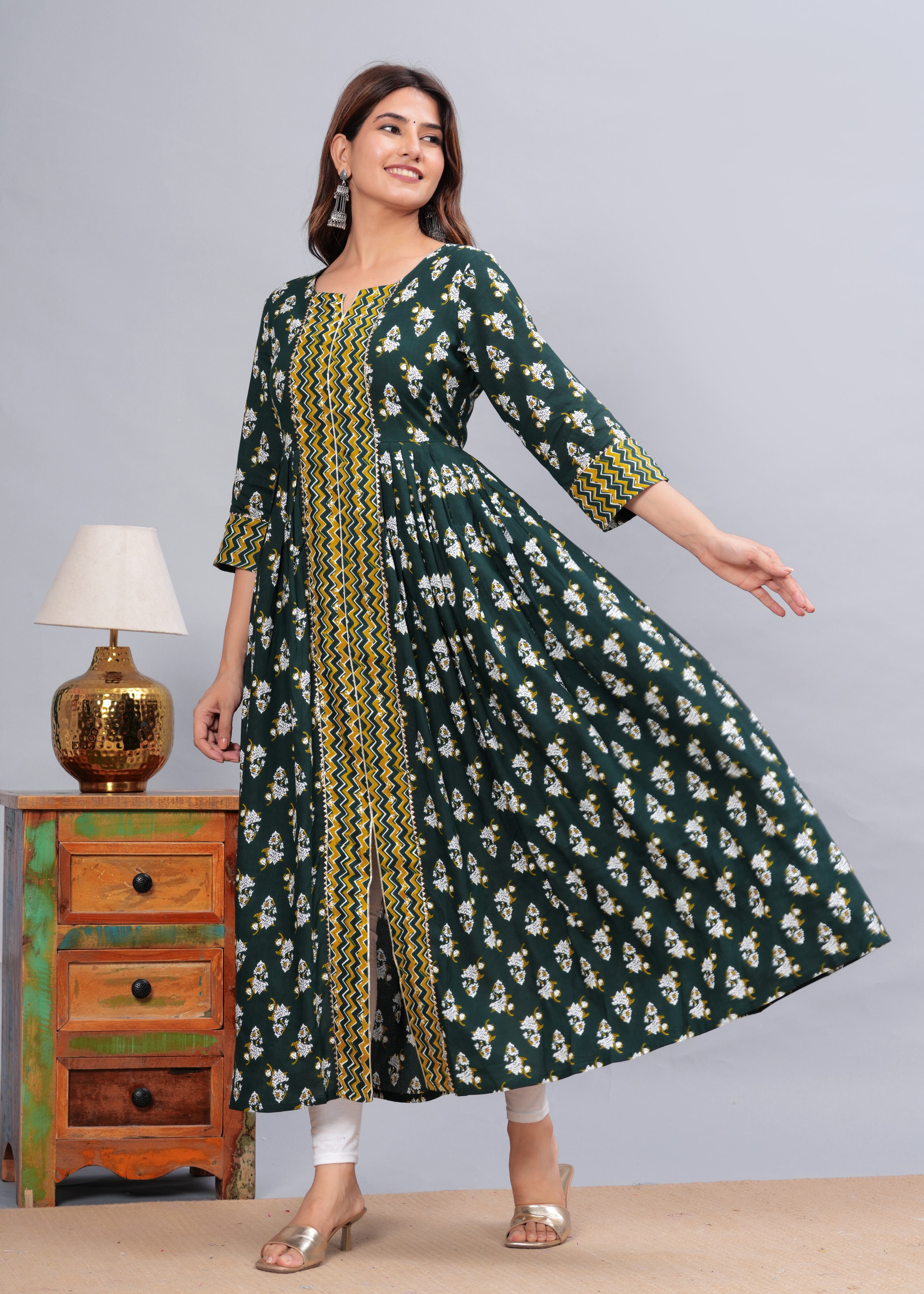 Women  Printed  Kurta
