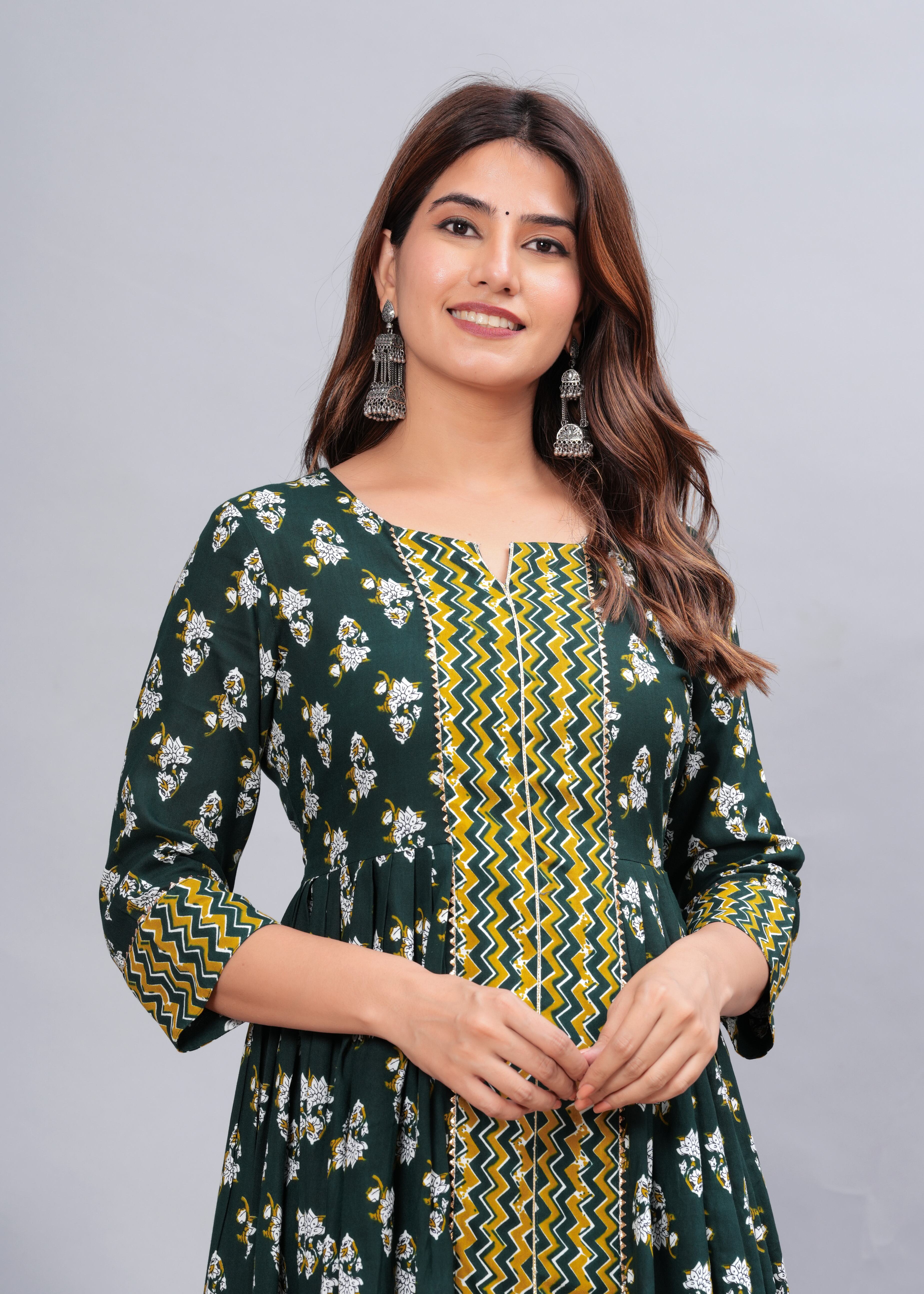 Women  Printed  Kurta