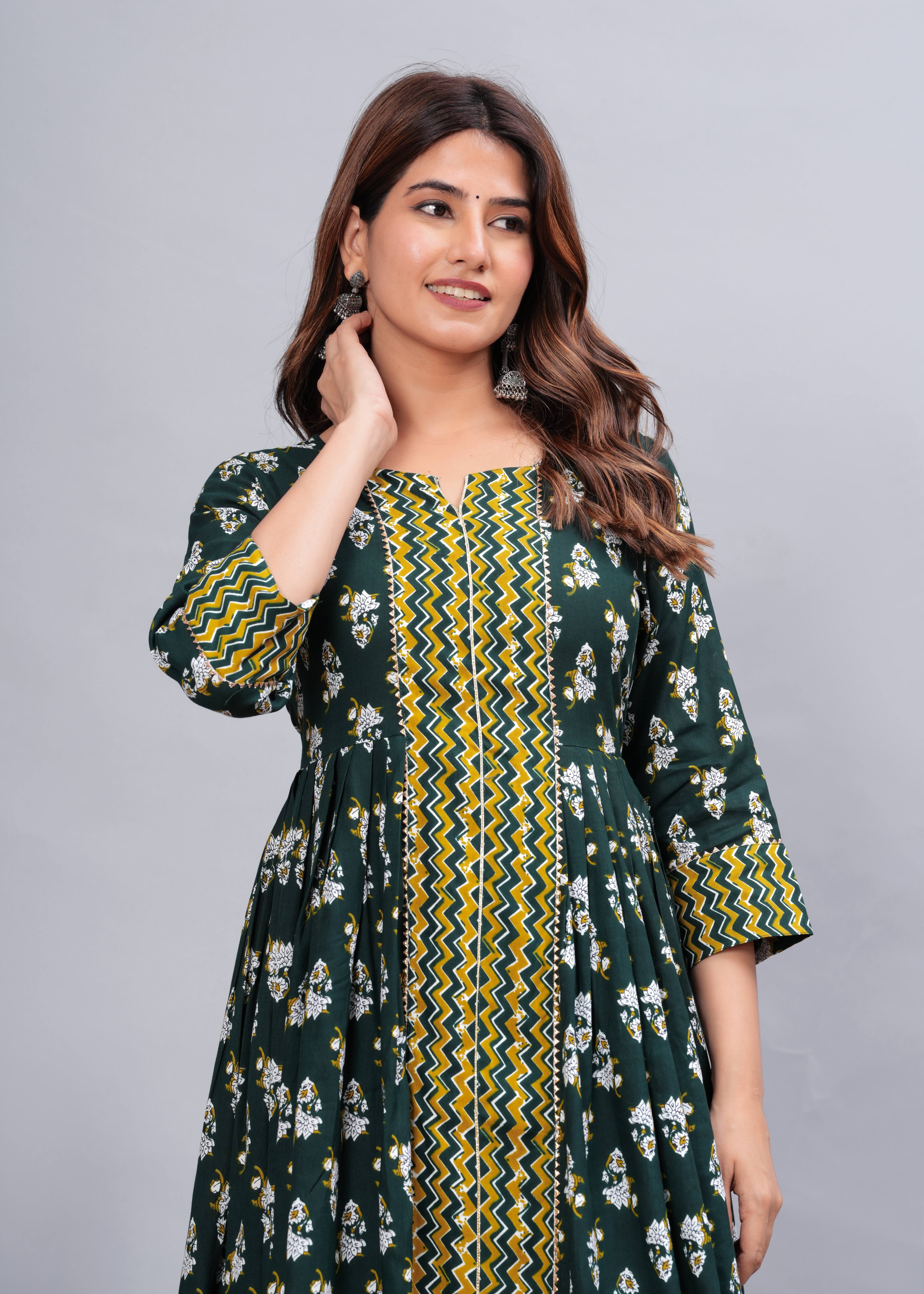 Women  Printed  Kurta