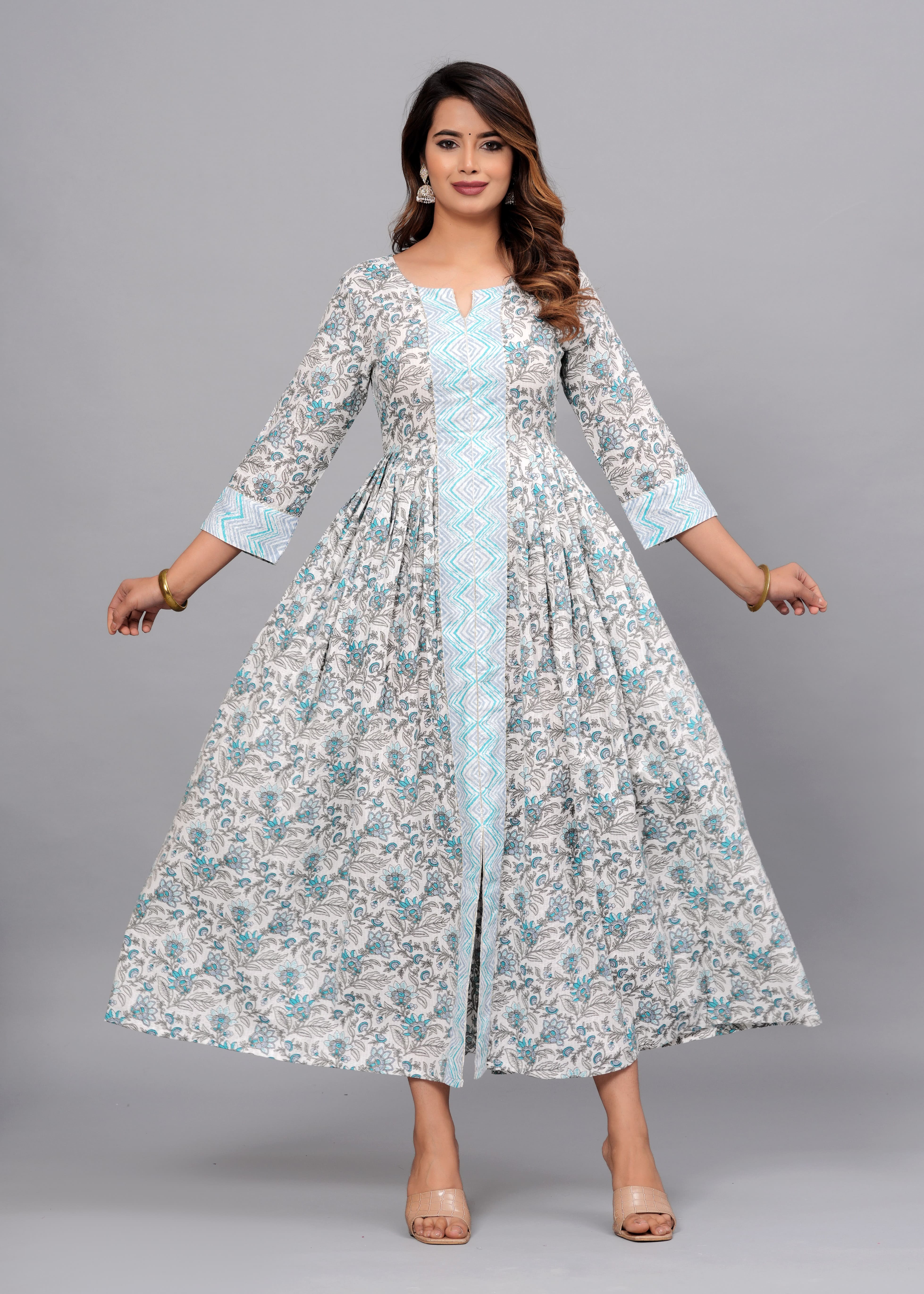 Women  Printed  Kurta