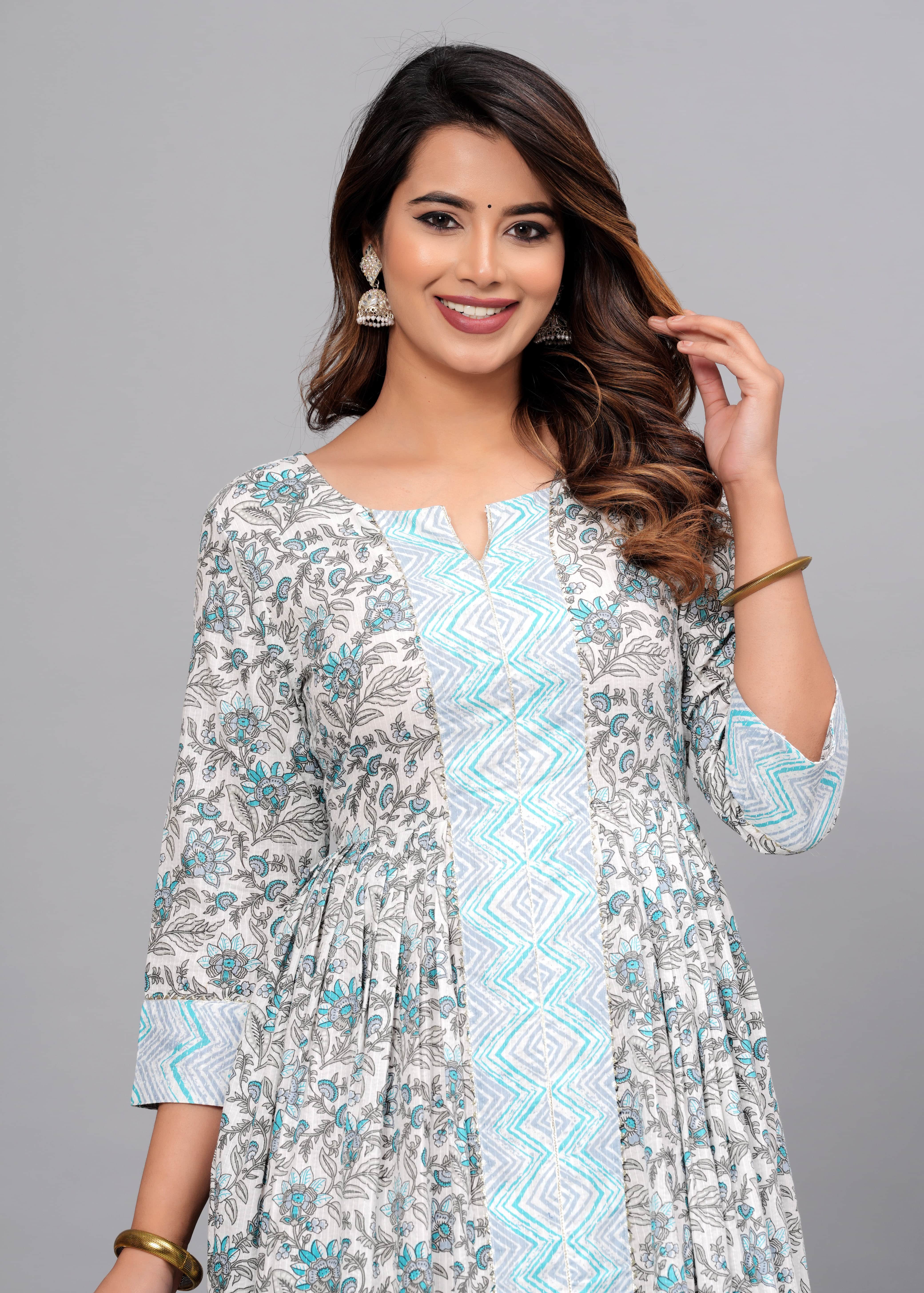 Women  Printed  Kurta