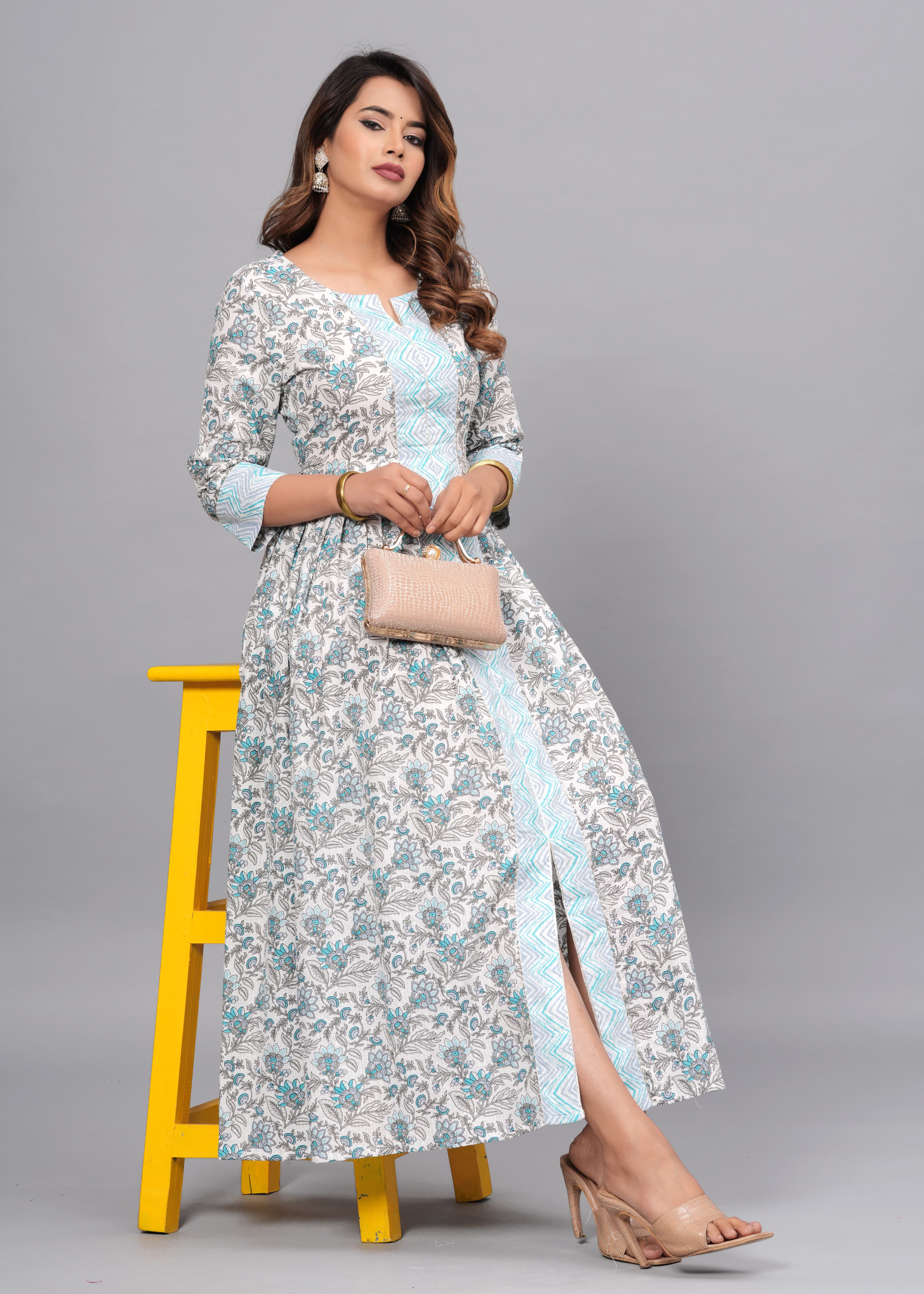 Women  Printed  Kurta