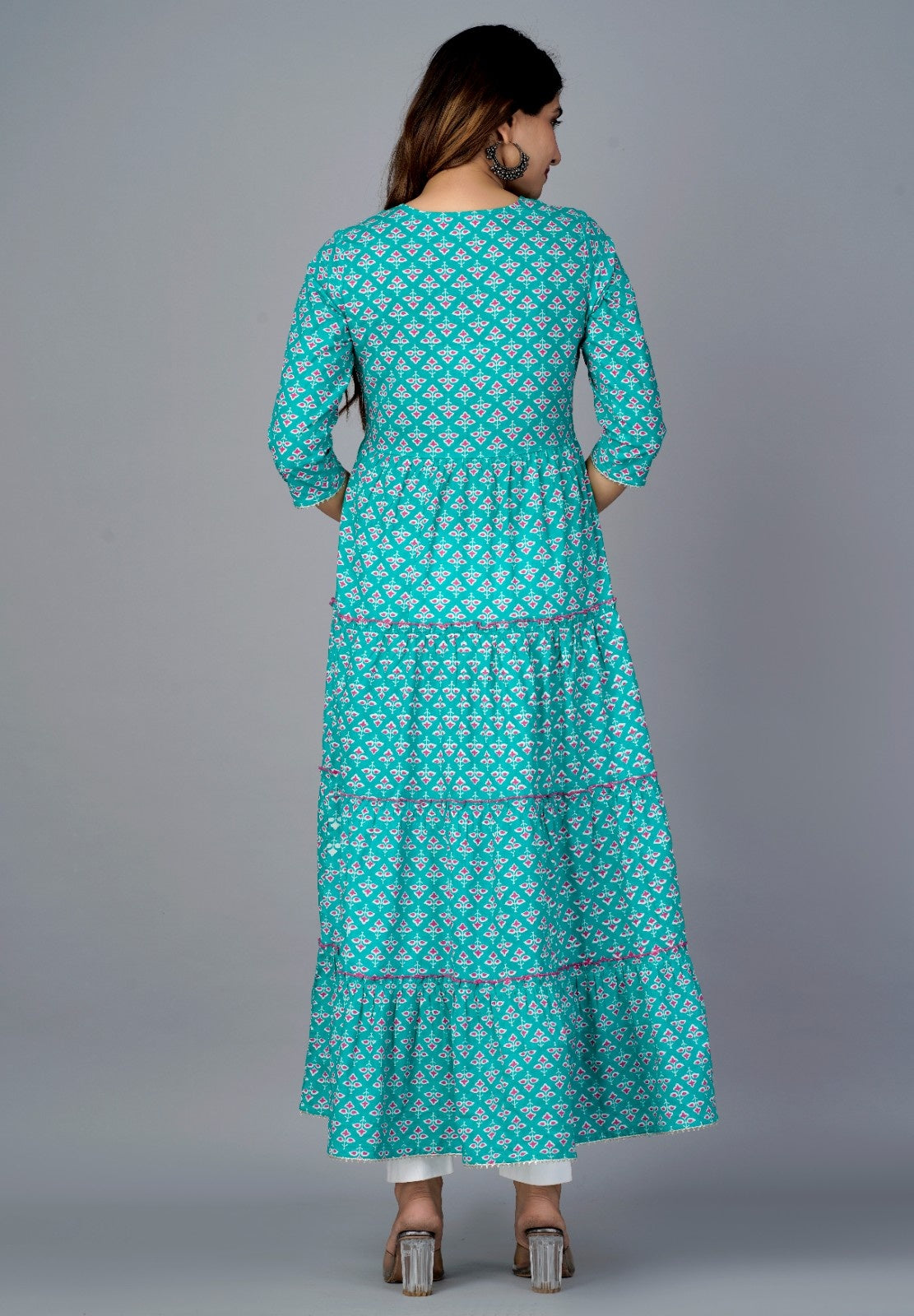 Women Floral Printed  Kurta