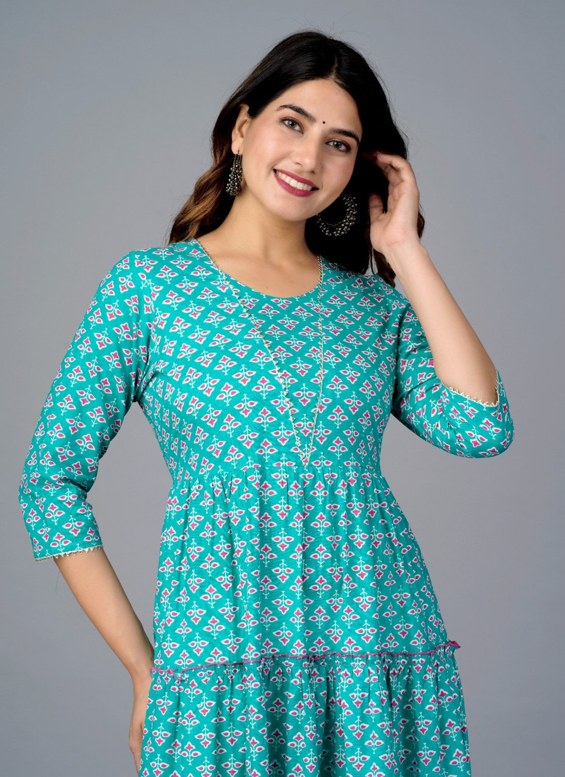 Women Floral Printed  Kurta